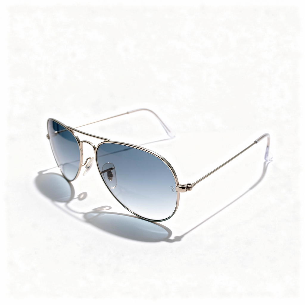 RX : Ray-Ban Aviator Large Metal RB3025 019/32 Argent